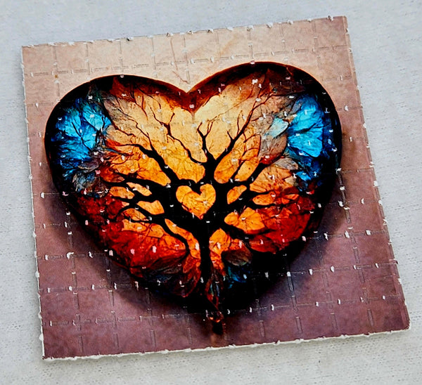 Natures Heart Mini Blotter Art - Blotter Store