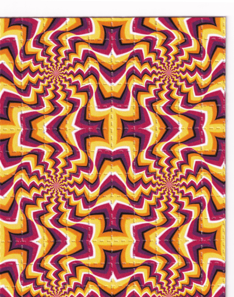 Optical Illusion Blotter Art - Blotter Store