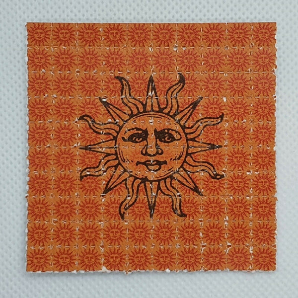 Orange Sunshine Acid Mini Blotter Art - Blotter Store
