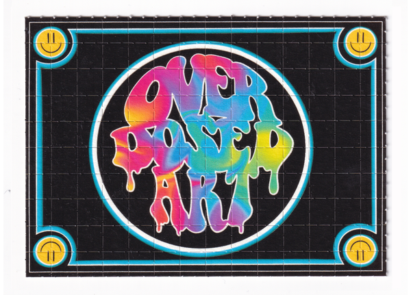 Overdosed Art Blotter Art by Russ Holmes - (2021) - Blotter Store