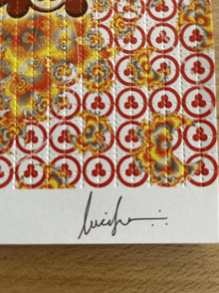 Peace's by Lucifer Signed & Numbered #/100 Blotter Art - Blotter Store