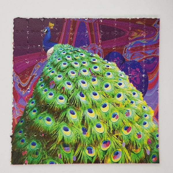 Peacock Mini Blotter Art - Blotter Store