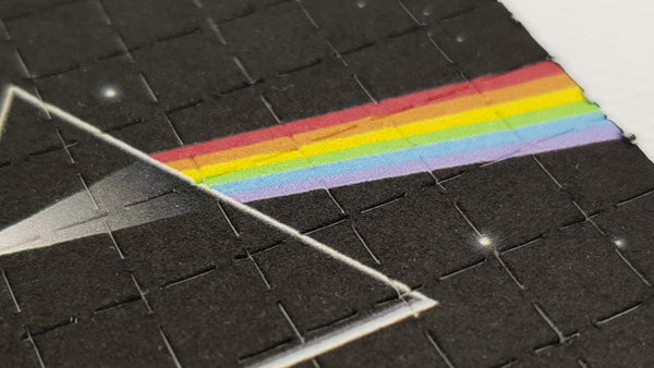 Pink Floyd Dark Side of the Moon Mini Blotter Art - Blotter Store