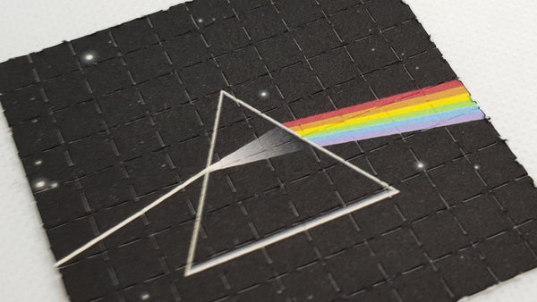 Pink Floyd Dark Side of the Moon Mini Blotter Art - Blotter Store