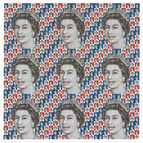 Queen Elizabeth Blotter Art - Blotter Store