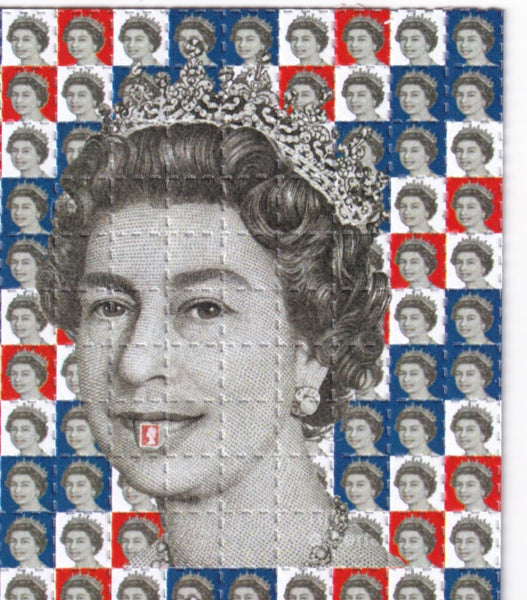 Queen Elizabeth Blotter Art - Blotter Store