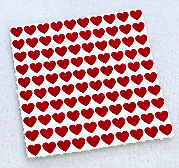 Red Heart Mini Blotter Art - Blotter Store