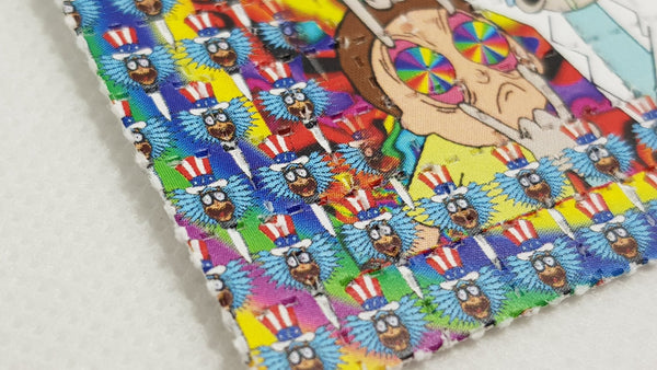 Rick and Morty Mini Blotter Art - Blotter Store