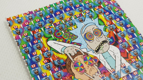 Rick and Morty Mini Blotter Art - Blotter Store