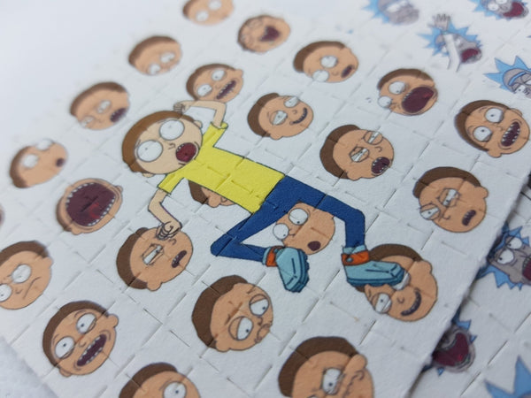 Rick and Morty Mini Blotter Art Set of 2 - Blotter Store
