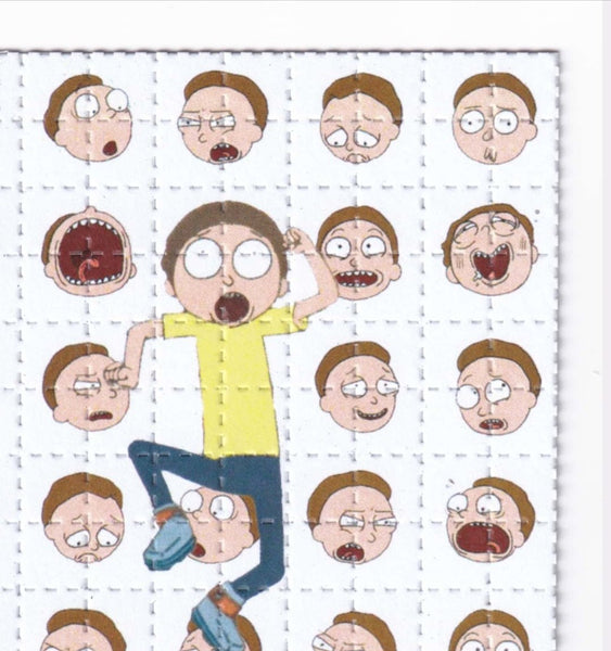 Rick & Morty (Morty) Blotter Art - Blotter Store