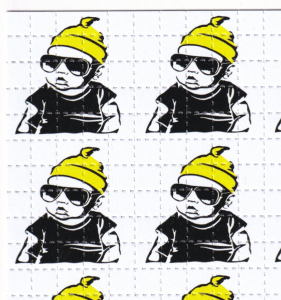 Hangover Baby Yellow Blotter Art Print