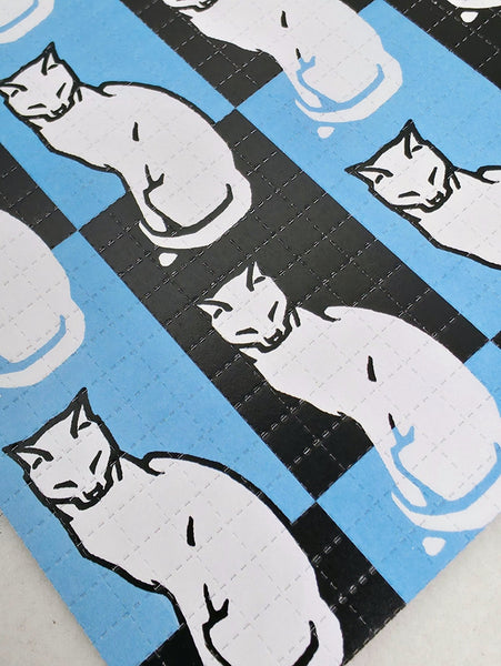 Siamese Blue Blotter Art - Blotter Store