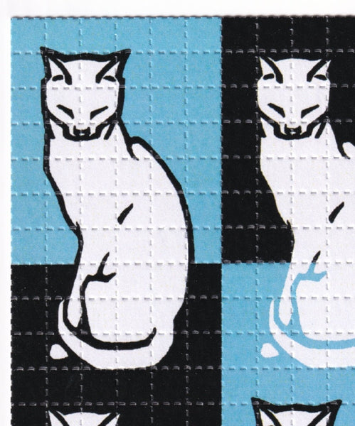 Siamese Blue Blotter Art - Blotter Store