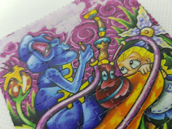 Smoking Caterpillar Mini Blotter Art - Blotter Store