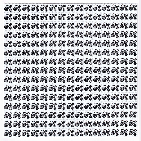 Spiral Bike Blotter Art - Blotter Store