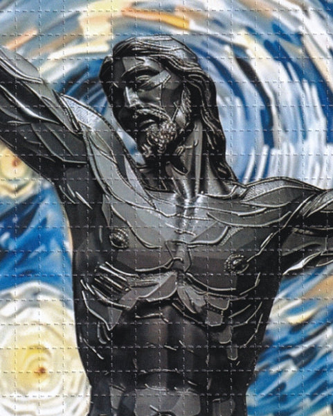 Starry Jesus Blotter Art - Blotter Store
