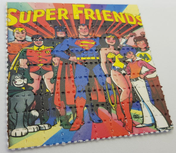 Super Friends Mini Blotter Art - Blotter Store