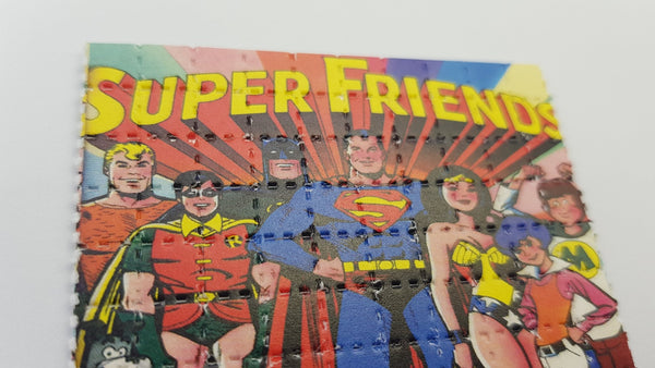 Super Friends Mini Blotter Art - Blotter Store