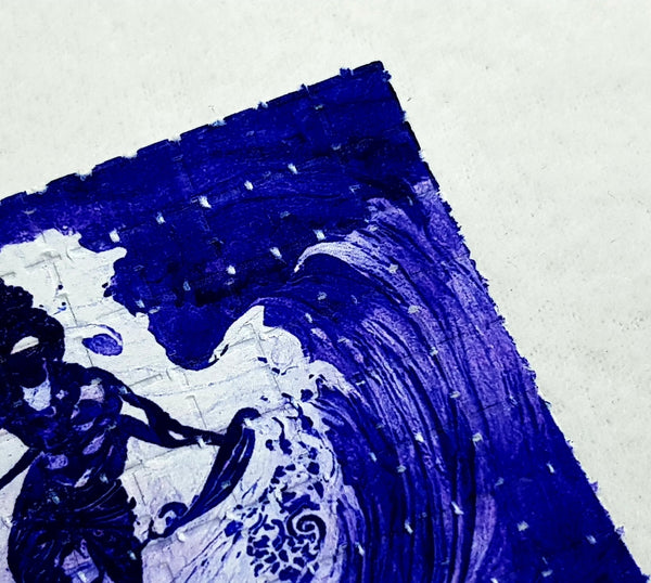 Surfing Shiva Mini Blotter Art - Blotter Store