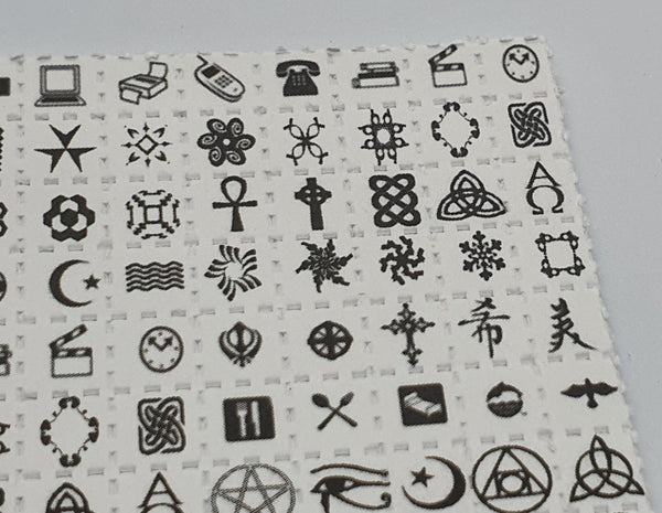 Symbols Mini Blotter Art - Blotter Store