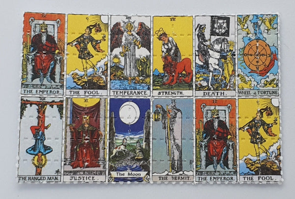 Tarot Cards Mini Blotter Art - Blotter Store