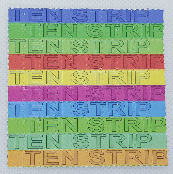 Ten Strip LSD Mini Blotter Art - Blotter Store