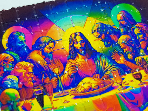 The Last Supper Mini Blotter Art - Blotter Store