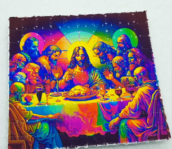 The Last Supper Mini Blotter Art - Blotter Store