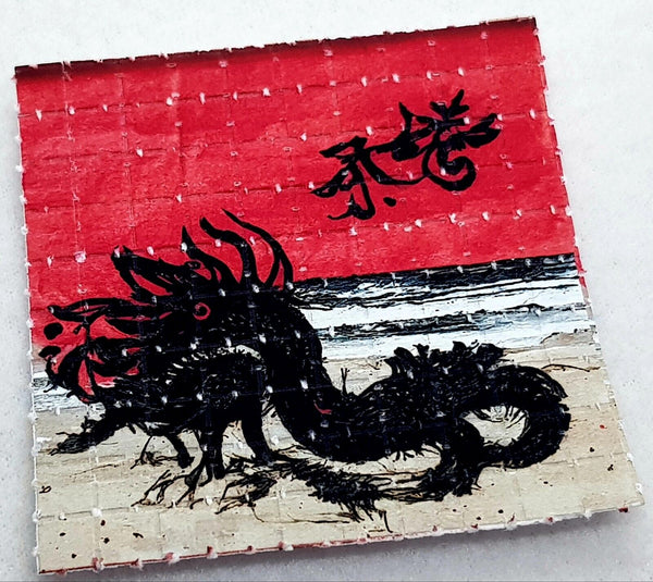Traditional Chinese Mini Blotter Art - Blotter Store