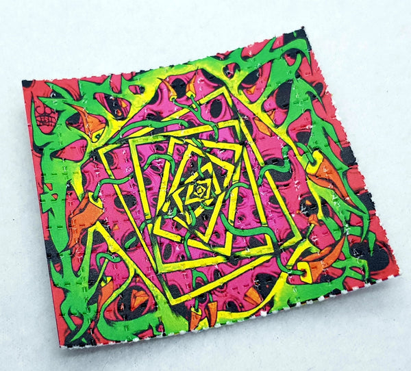 Trippy Spiral Mini Blotter Art - Blotter Store