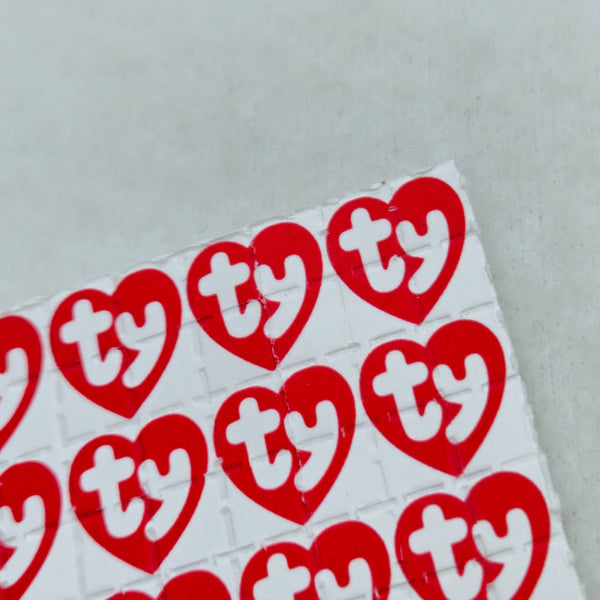 TY Heart Mini Blotter Art - Blotter Store