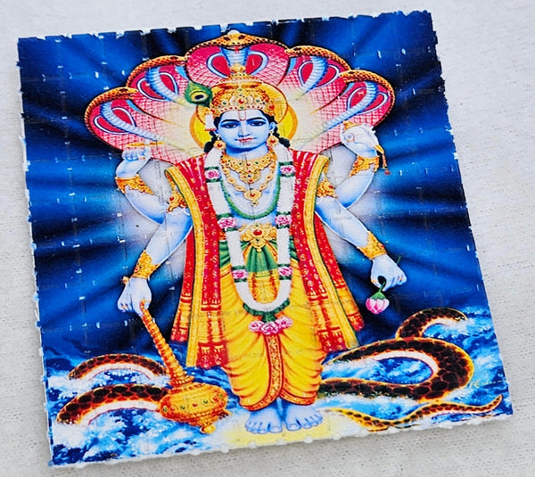 Vishnu Mini Blotter Art - Blotter Store