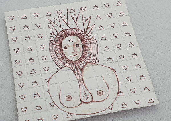 Voodoo Lady Mini Blotter Art - Blotter Store