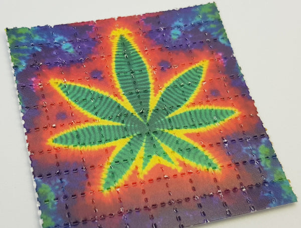 Weed Leaf Mini Blotter Art - Blotter Store