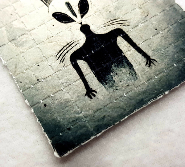 White Rabbit History Mini Blotter Art - Blotter Store