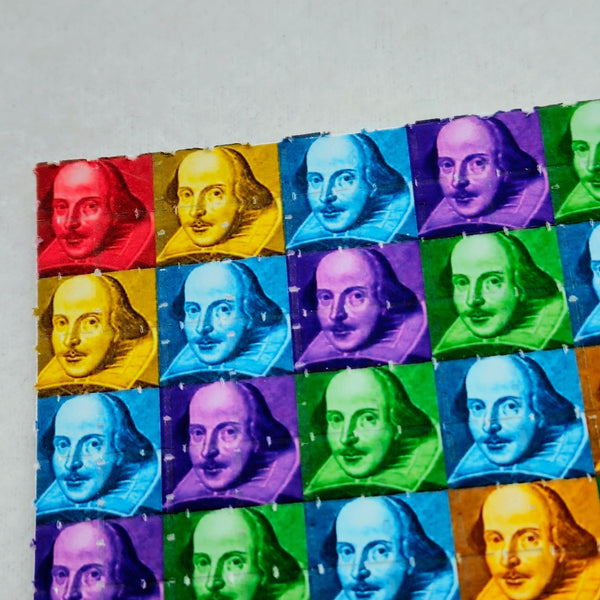 William Shakespeare Mini Blotter Art - Blotter Store