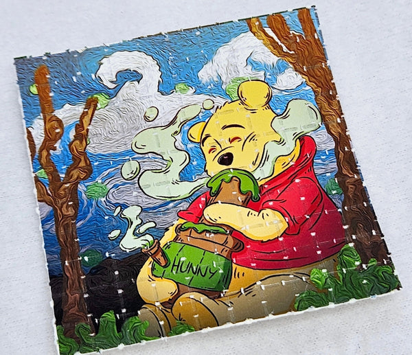 Winnie the Pooh Honey Pot Mini Blotter Art - Blotter Store