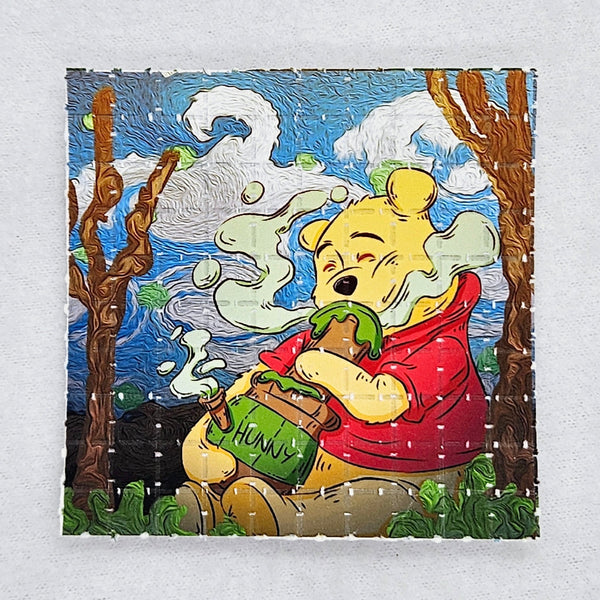 Winnie the Pooh Honey Pot Mini Blotter Art - Blotter Store