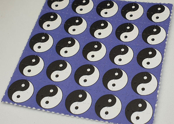 Yin Yang Blue Mini Blotter Art - Blotter Store