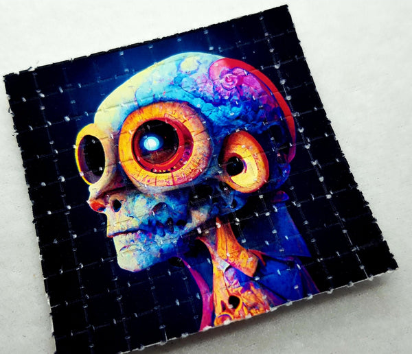 Your Brain on Drugs Mini Blotter Art - Blotter Store