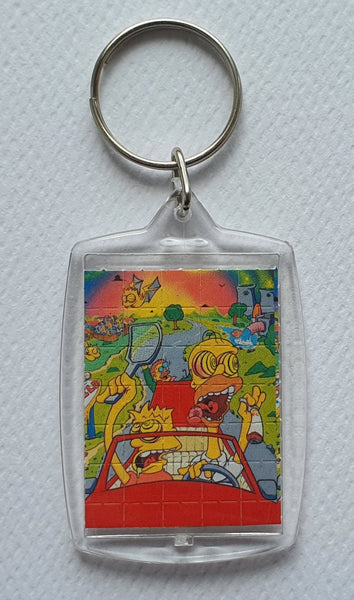 Blotter Art Keyrings Print