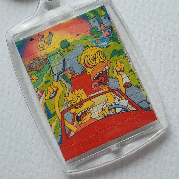 Blotter Art Keyrings Print