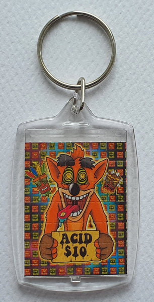 Blotter Art Keyrings Print