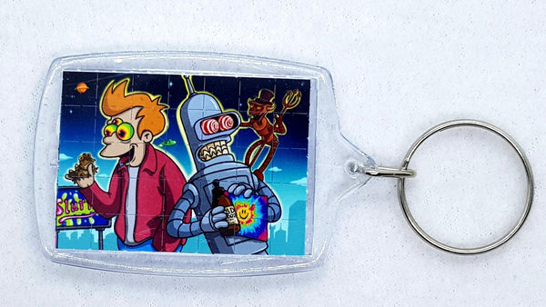 Blotter Art Keyrings Print