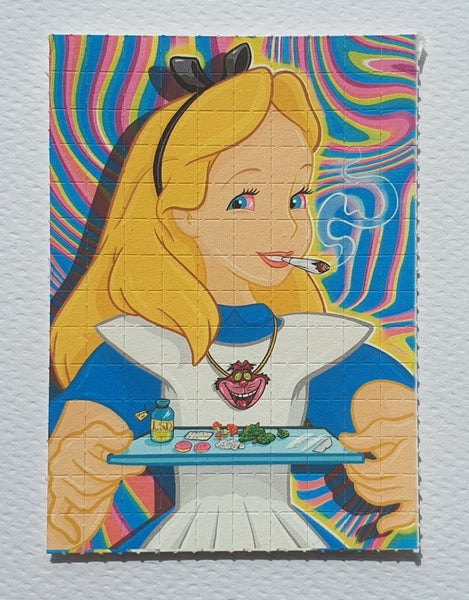 Alice Blotter Art by Russ Holmes Signed / Numbered #44 - Blotter Store