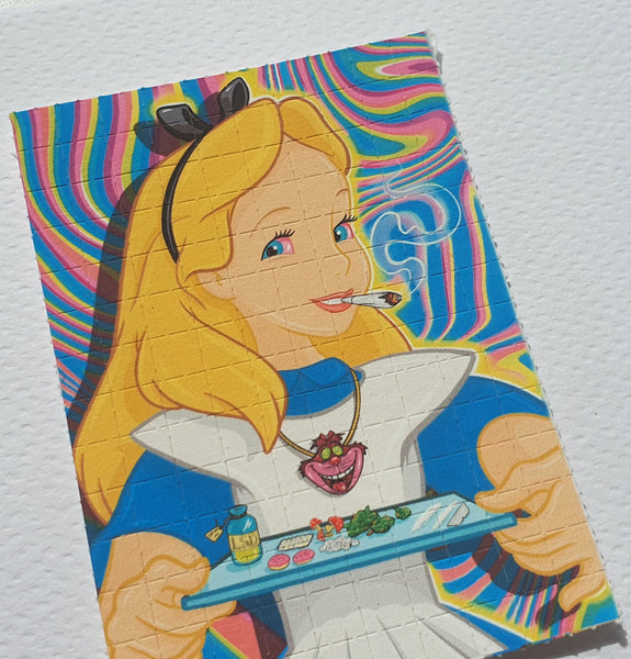 Alice Blotter Art by Russ Holmes Signed / Numbered #44 - Blotter Store