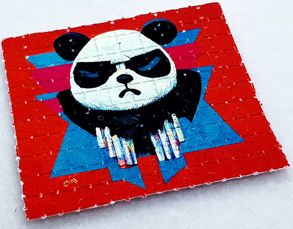 Gangster Panda Mini Blotter Art - Blotter Store