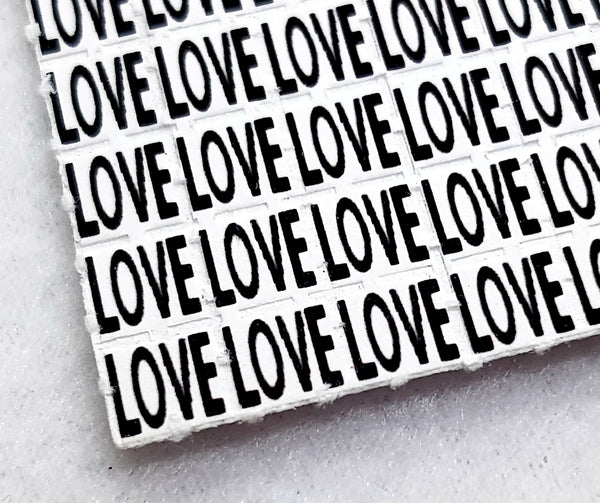 LOVE Mini Blotter Art - Blotter Store