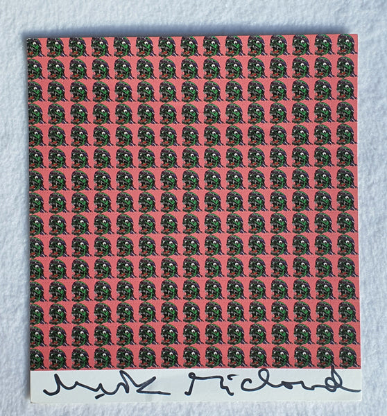 Monster By Mark McCloud Signed Vintage Blotter Art - Blotter Store
